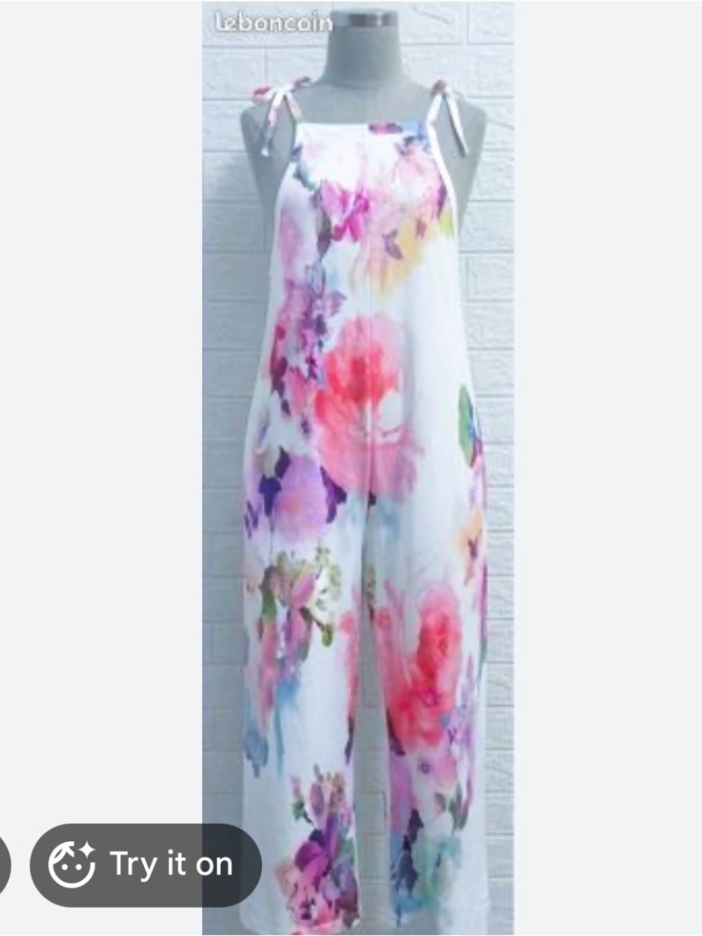 Multicolor Floral Jumpsuit Overalls